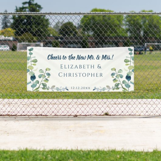 Eucalyptus Congratulations Cheers Married Wedding Spandoek (Insitu)