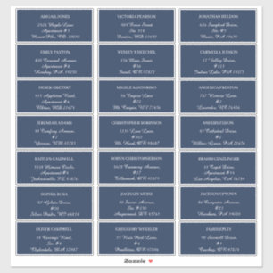 Eucalyptus Cotton   adresetiketten van marinegaste Sticker