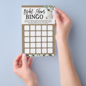 Eucalyptus Cotton Farm Vrijgezellenfeest Bingo Flyer (Hand)