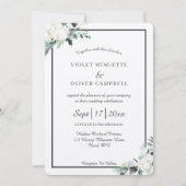 Eucalyptus Cotton | Feelt Ecru v2 Weddenschap Kaart (Voorkant)