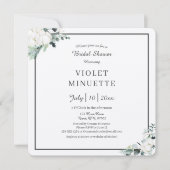 Eucalyptus Cotton | Felt Ecru v2 Vrijgezellenfeest Kaart (Voorkant)