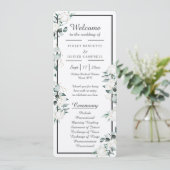 Eucalyptus Cotton | Flat-programma Felt Ecru Programmakaart (Staand voorkant)