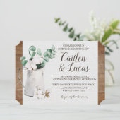 Eucalyptus Cotton Stem Scheepswerf Boerderij Huwel Kaart (Staand voorkant)