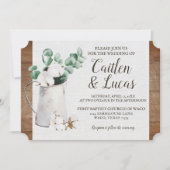 Eucalyptus Cotton Stem Scheepswerf Boerderij Huwel Kaart (Voorkant)