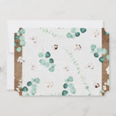 Eucalyptus Cotton Stem Scheepswerf Boerderij Huwel Kaart (Achterkant)