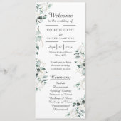 Eucalyptus Cotton | Witboek Modern Flat-programma Programmakaart (Voorkant)