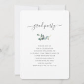 Eucalyptus crest | Waterverf Foto Afstuderen Kaart (Achterkant)