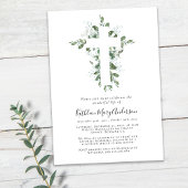 Eucalyptus Cross Celebration of Life Memorial Kaart