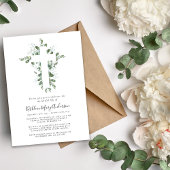 Eucalyptus Cross Celebration of Life Memorial Kaart