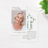 Eucalyptus Cross Foto Memorial Prayer Kaart (Bureau)