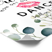 Eucalyptus dames  dans BADKAMER bruiloft Poster (Hoek)