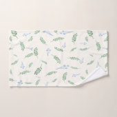 Eucalyptus & Dandelions Botanisch Patroon Bad Handdoek (Handdoek)
