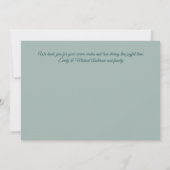 Eucalyptus DANK JE Kaart - tekst Beide zijden (Achterkant)