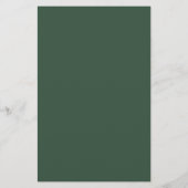 Eucalyptus Dankjewel Bruiloftsontvangstkaart (Achterkant)