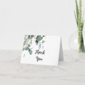 eucalyptus dankkaart bedankkaart (Voorkant)