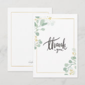 Eucalyptus Dankkaart Kaart (Voorkant / Achterkant)