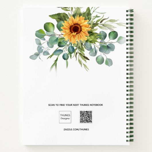 Eucalyptus de heer mrs. notitieboek (Achterkant)