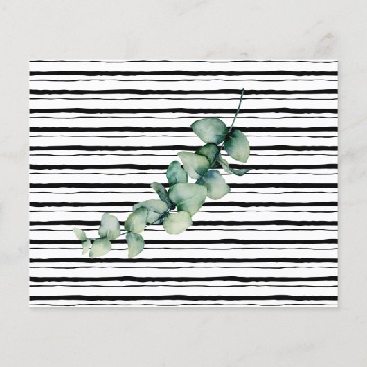 Eucalyptus Deel een Datum-ideaal-game-kaart Flyer (Achterkant)