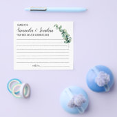 Eucalyptus Deel een Datum-ideaal-game-kaart Flyer (Enkel)