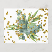 Eucalyptus Deel een Kaart van de Begeleidende Aanw (Achterkant)