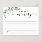 Eucalyptus Deel een Kaart van het Scheffencondolea (Voorkant)