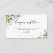 Eucalyptus diaper remisleenkaart informatiekaartje (Voorkant)