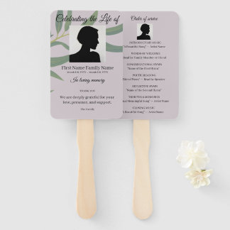 Eucalyptus dienstorder handwaaier
