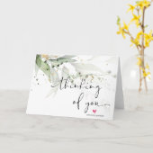 Eucalyptus Dinking van u Stimulering Kaart (Gele Bloem)