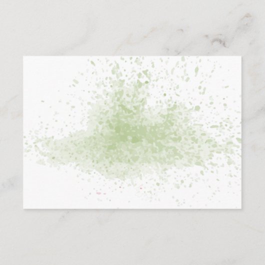 Eucalyptus Display Vrijgezellenfeest Enclosure Car Informatiekaartje (Achterkant)