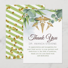 Eucalyptus Doctor | Verpleegkundige bedankt kaart
