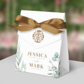 Eucalyptus Double Happiness Wedding Bedankdoosjes