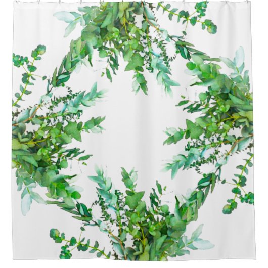 Eucalyptus Douchegordijn (Voorkant)