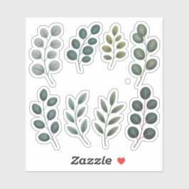 Eucalyptus Dromen Waterverf Sticker
