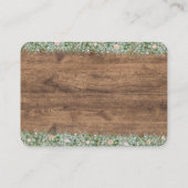 Eucalyptus Dusty Rose Place Cards | Greenery Plaatskaartje (Achterkant)