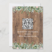 Eucalyptus Dusty Rose RSVP kaart | Greenery Floral (Achterkant)