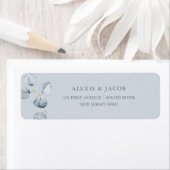 Eucalyptus Eenvoud | Zacht blauw grijs Etiket (Insitu)