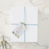 Eucalyptus Eenvoudig Sip Hooray Vrijgezellenfeest Cadeaulabel (Met Touw)