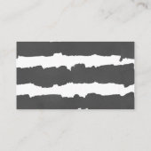 Eucalyptus eenvoudige zwarte witte luier verloting informatiekaartje (Achterkant)