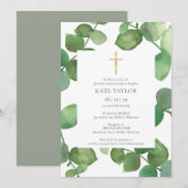 Eucalyptus, eerste Heilige Communie Kaart (Voorkant / Achterkant)