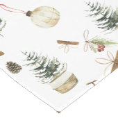 Eucalyptus eikels Kerstmis Korte Tafelloper (Hoek)