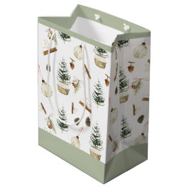 Eucalyptus eikels Kerstmis Medium Cadeauzakje