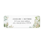 Eucalyptus Elegant Greenery, Adress Label (Voorkant)