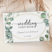 Eucalyptus Elegant Greenery bruiloft gastenboek
