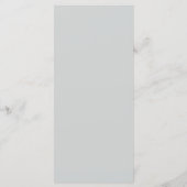 Eucalyptus Elegante Kalligrafie Menu (Achterkant)