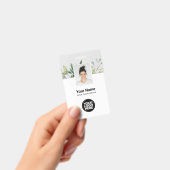 Eucalyptus Employee Photo, BarCode, Logo, Name Badge (Handheld)