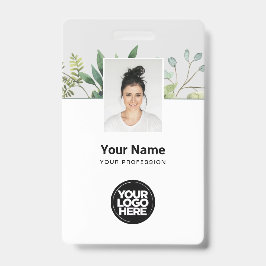 Eucalyptus Employee Photo, BarCode, Logo, Name Badge