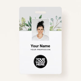 Eucalyptus Employee Photo, BarCode, Logo, Name Badge