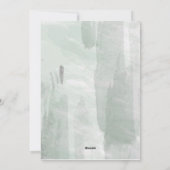 Eucalyptus en dennen Vrolijk Kerstfoto Feestdagenkaart (Achterkant)