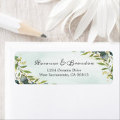 Eucalyptus en Gold Splashes Etiket (Insitu)