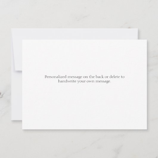 Eucalyptus en Greenery Bedankt voor je briefkaart